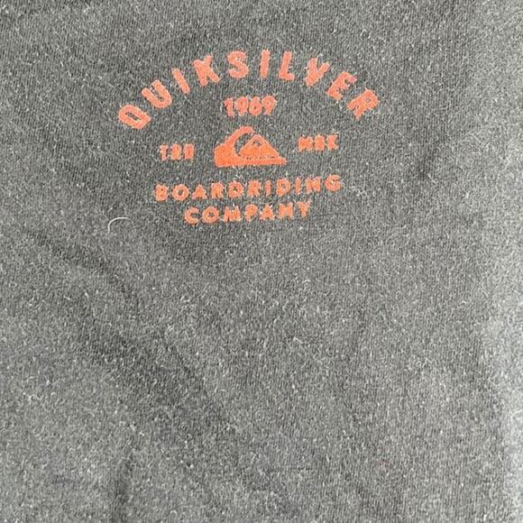 Men’s Quiksilver 2XL Black Graphic T-Shirt – Good Condition - Picture 5 of 10
